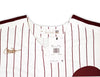 Philadelphia Phillies Mike Schmidt Autographed White & Red Nike Cooperstown Collection Jersey Size XXL Beckett BAS QR Stock #219043
