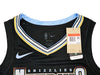 Memphis Grizzlies Ja Morant Autographed Black Nike City Edition Swingman Jersey Size 48 Beckett BAS QR Stock #218585