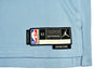 Memphis Grizzlies Ja Morant Autographed Light Blue Jordan Statement Edition Swingman Jersey Size 52 Beckett BAS QR Stock #218600