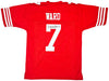 San Francisco 49ers Charvarius Ward Autographed Red Jersey Beckett BAS Witness Stock #218750