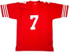 San Francisco 49ers Charvarius Ward Autographed Red Jersey Beckett BAS Witness Stock #218750
