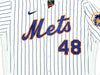 New York Mets Jacob deGrom Autographed White Nike Authentic Jersey Size 44 "18-19 NL CY" Fanatics Holo Stock #218734