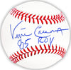 Vince Coleman Autographed Official MLB Baseball St. Louis Cardinals "85 ROY" Beckett BAS QR Stock #220375