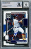 Ronald Acuna Jr. Autographed 2022 Donruss Optic Card #128 Atlanta Braves Auto Grade Gem Mint 10 Beckett BAS #15859410