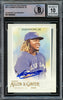 Vladimir Guerrero Jr. Autographed 2020 Topps Allen & Ginter Card #50 Toronto Blue Jays Auto Grade Gem Mint 10 Beckett BAS #15859546