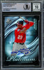 Juan Soto Autographed 2019 Bowman Platinum Presence Card #PP-9 New York Mets Auto Grade Gem Mint 10 Beckett BAS #15860242