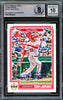 Juan Soto Autographed 2019 Donruss Diamond Kings Team Heroes Card #TH-15 New York Mets Auto Grade Gem Mint 10 Beckett BAS #15860244