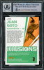 Juan Soto Autographed 2019 Donruss Optic Illusions Card #OI-8 New York Mets Auto Grade Gem Mint 10 Beckett BAS #15860249