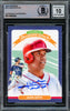 Juan Soto Autographed 2020 Donruss Diamond Kings Card #23 New York Mets Auto Grade Gem Mint 10 Beckett BAS #15860394
