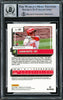 Juan Soto Autographed 2021 Donruss Optic Card #191 New York Mets Auto Grade Gem Mint 10 Beckett BAS #15860608