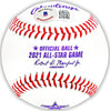 Mookie Betts Autographed Official 2021 All Star Game Logo MLB Game Baseball Los Angeles Dodgers Beckett BAS QR Stock #218699