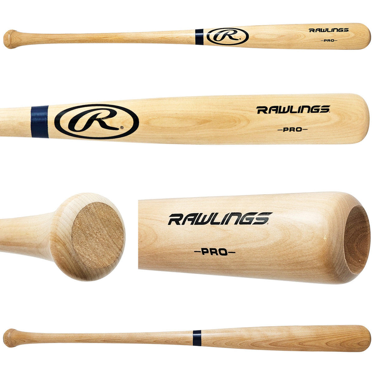 Unsigned Blonde Rawlings Pro Bat Stock #218692