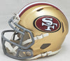 Arik Armstead Autographed San Francisco 49ers Gold Speed Mini Helmet Beckett BAS Witness Stock #218752