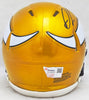 Dalvin Cook Autographed Minnesota Vikings Flash Yellow Speed Mini Helmet Fanatics Holo Stock #218722