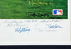 1961 New York Yankees Autographed Framed 24x36 Lithograph Photo With 34 Signatures Including Mickey Mantle & Yogi Berra #535/1000 PSA/DNA #AI03402