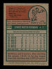 Ed Herrmann Autographed 1975 Topps Card #219 Chicago White Sox SKU #219119