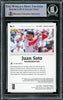 Juan Soto Autographed 2020 Panini Chronicles Card #4 New York Mets Beckett BAS #15866916