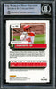 Juan Soto Autographed 2021 Donruss Optic Card #191 New York Mets Beckett BAS #15866965