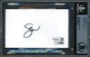 Serena Williams Autographed 3x5 Index Card Beckett BAS #15867700