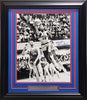 Wilt Chamberlain Autographed Framed 16x20 Photo Philadelphia 76ers JSA #Y36288