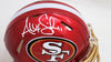 Alex Smith Autographed San Francisco 49ers Flash Red Speed Mini Helmet Beckett BAS Witness Stock #208230