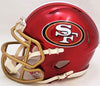 Alex Smith Autographed San Francisco 49ers Flash Red Speed Mini Helmet Beckett BAS Witness Stock #208230