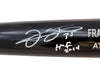 Frank Thomas Autographed Black Rawlings Game Model Bat Oakland A's Engraving "HOF 2014" Beckett BAS Witness Stock #208243
