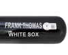 Frank Thomas Autographed Black Rawlings Game Model Bat Chicago White Sox "HOF 2014" Beckett BAS Witness Stock #208241