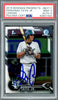 Fernando Tatis Jr. Autographed 2016 Bowman Chrome Prospects Rookie Card #BCP17 San Diego Padres PSA 9 Auto Grade Mint 9 PSA/DNA #62841320