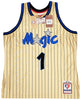 Orlando Magic Anfernee Penny Hardaway Autographed Gold Authentic Mitchell & Ness 1993-94 75th Anniversary Hardwood Classic Swingman Jersey Size XL PSA/DNA Stock #208250