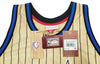 Orlando Magic Anfernee Penny Hardaway Autographed Gold Authentic Mitchell & Ness 1993-94 75th Anniversary Hardwood Classic Swingman Jersey Size XL PSA/DNA Stock #208250
