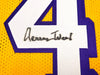 Los Angeles Lakers Jerry West Autographed Yellow Jersey Beckett BAS Stock #234693