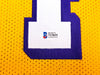 Los Angeles Lakers Jerry West Autographed Yellow Jersey Beckett BAS Stock #234693