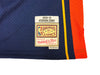 Golden State Warriors Stephen Curry Autographed Blue Authentic Mitchell & Ness 09-10 HWC Swingman Rookie Year Replica Jersey Size L JSA Stock #234075