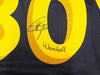 Golden State Warriors Stephen Curry Autographed Black Nike Swingman City Edition Jersey Size 48 "Wardell" Beckett BAS Witness Stock #234085