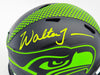 Walter Jones Autographed Seattle Seahawks Eclipse Black Speed Mini Helmet JSA Stock #234547