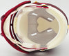Mike Sainristil Autographed Washington Commanders Maroon Speed Mini Helmet Beckett BAS Witness Stock #234649