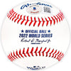 Rafael Montero Autographed Official 2022 World Series Logo MLB Baseball Houston Astros "22 WS Champs" Beckett BAS Witness Stock #220453