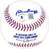 Yordan Alvarez Autographed Official 2022 All Star Game Logo MLB Game Baseball Houston Astros Beckett BAS Witness Stock #220460