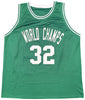 Boston Celtics Kevin McHale Autographed Green Jersey Beckett BAS Witness Stock #208710