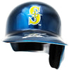 Julio Rodriguez Autographed Seattle Mariners Chrome Blue Mini Helmet  Beckett BAS QR Stock #234036