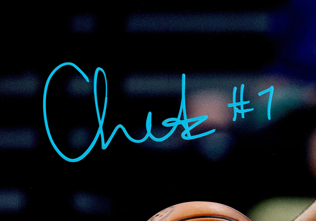 Chet Holmgren Autographed 16x20 Photo Oklahoma City Thunder Beckett BAS Witness Stock #234055