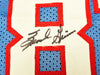 Houston Oilers Run & Shoot Autographed Baby Blue Jersey With 5 Signatures Including Warren Moon Beckett BAS Witness Stock #220384