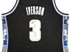 Georgetown Hoyas Allen Iverson Autographed Black Authentic Mitchell & Ness 1995-96 College Vault Jersey Size XL Beckett BAS Witness Stock #220427