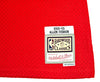 Philadelphia 76ers Allen Iverson Autographed Red Authentic Mitchell & Ness 2002-03 HWC Swingman Jersey Size L Beckett BAS Witness Stock #220413