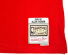 Philadelphia 76ers Allen Iverson Autographed Red Authentic Mitchell & Ness 1996-97 HWC Swingman Jersey Size XXL Beckett BAS Witness Stock #220425