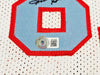 Houston Oilers Run & Shoot Autographed White Jersey With 5 Signatures Including Warren Moon Beckett BAS Witness Stock #220385