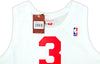 Philadelphia 76ers Allen Iverson Autographed White & Red Authentic Mitchell & Ness 2003-04 HWC Swingman Jersey Size XXL Beckett BAS Witness Stock #220421