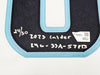 Seattle Kraken Matty Beniers Autographed White Adidas PrimeGreen Jersey Size 54 "2023 Calder 24G-33A-57PTS" #/50 Fanatics Holo Stock #220432