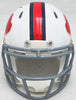 Thurman Thomas Autographed 65-73 Buffalo Bills Throwback White Speed Mini Helmet Beckett BAS Witness Stock #220472